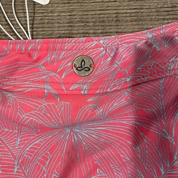 Prana Papaya Fronda Ramba Bottom Bikini Swim Bottom Womens Small Pink NEW - Picture 10 of 12